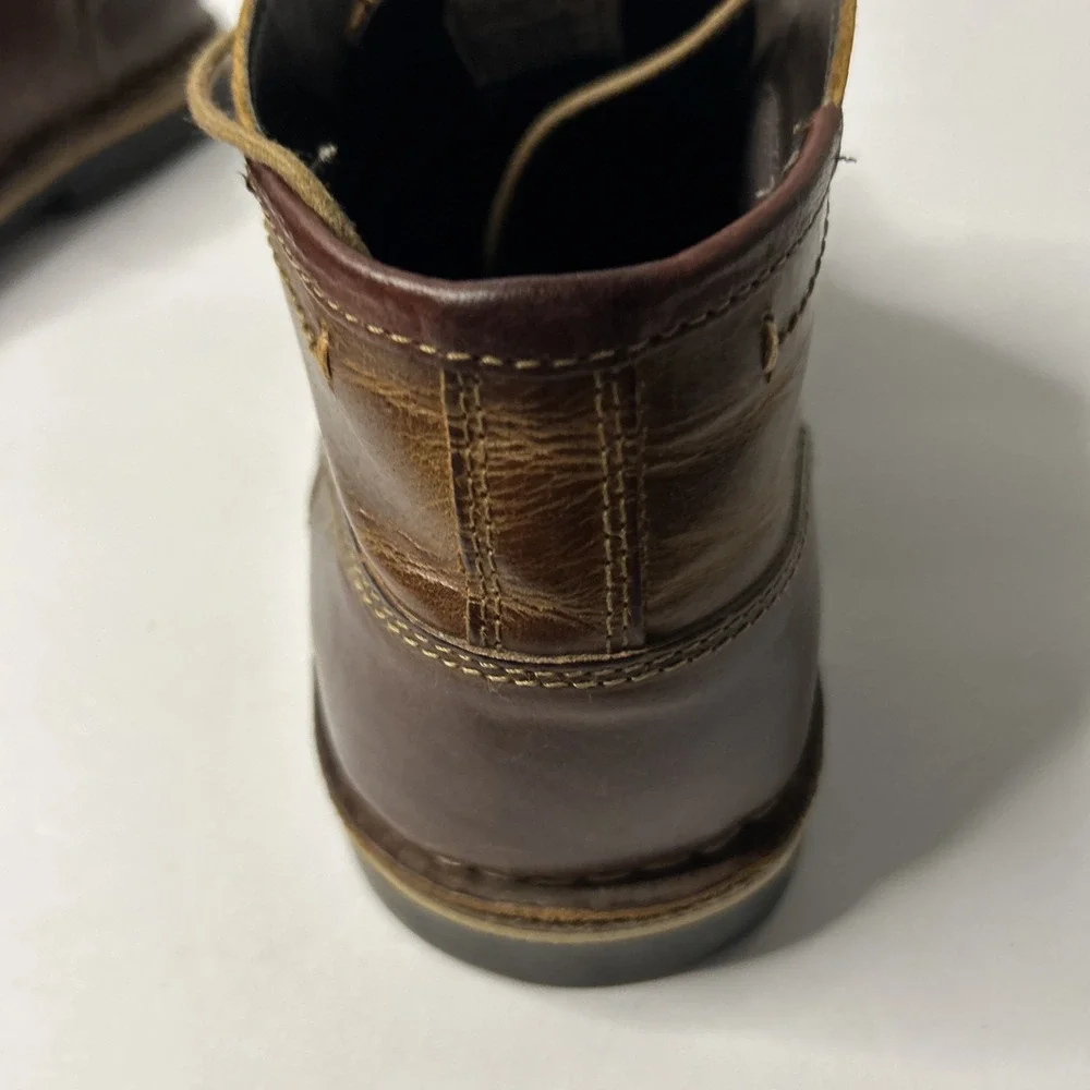 Steve Madden Harken Chukka Boot - Men's Size 8  Cognac Brown
